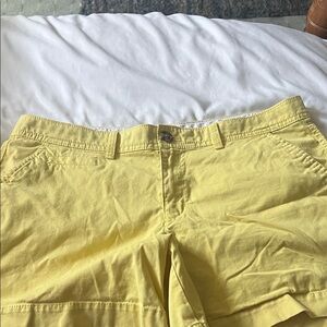 Old Navy Women's Yellow Shorts